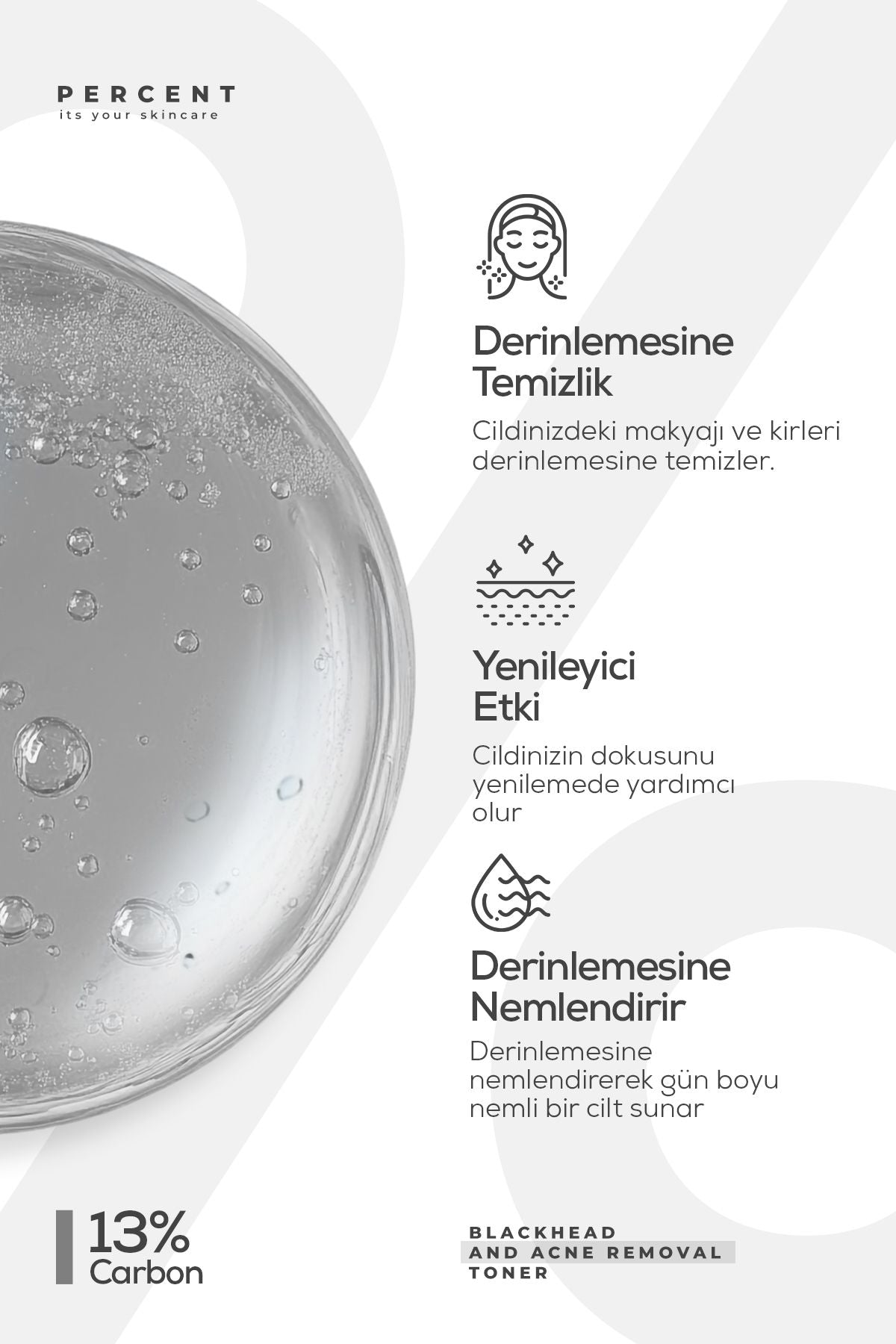 Percent Siyah Nokta Karşıtı Tonik