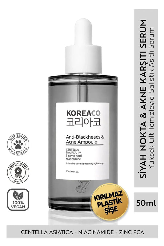 Anti-Blackheads Acne Ampoule Siyah Nokta ve Akne Ampulü